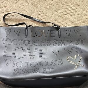 Victoria's Secret Black Tote Bag NWOT